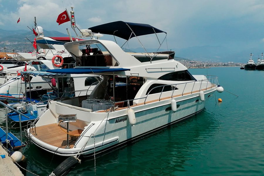 Alanya Yacht Rental 15m Custom Built